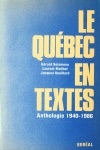 Le Québec en textes 